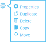 Screenshot of the menu for desktop controls